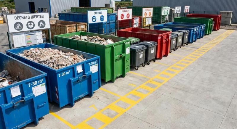 Transport des d&eacute;chets &agrave; Chalindrey, les &eacute;tapes cl&eacute;s